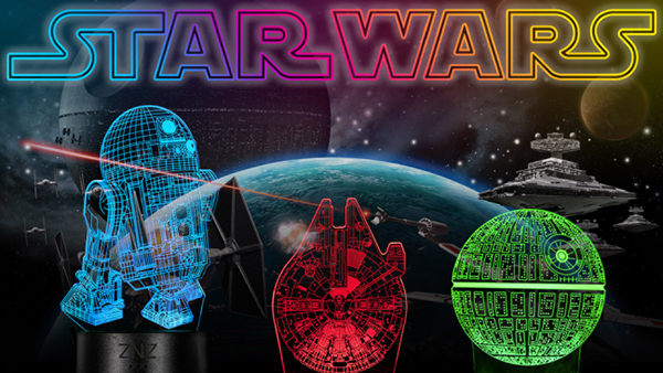 Proyector de hologramas de 'Star Wars'