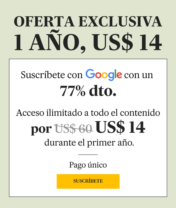 1 AÑO, US$ 14