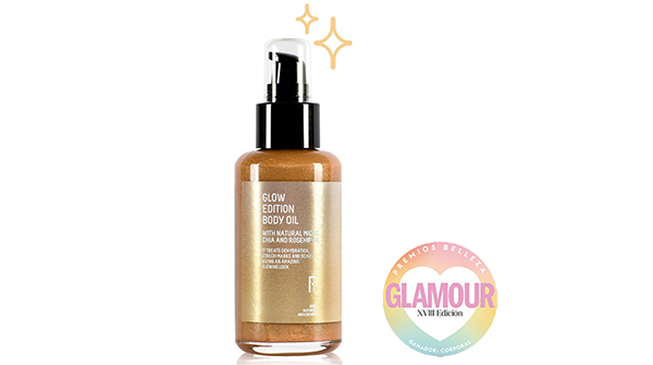 1. Aceite corporal Golden Radiance