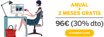 ANUAL + 2 MESES GRATIS - 96 € (30% dto) - Suscríbete ahora