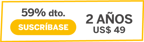 59% descuento. 2 años US$49