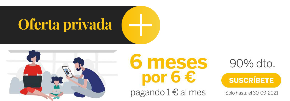 6 meses por 6€ - 1€ al mes.