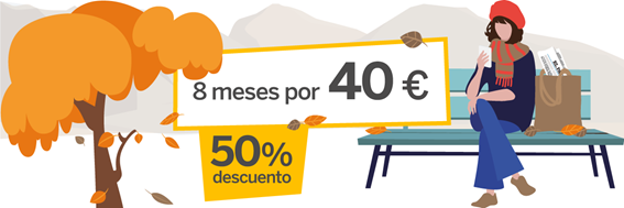 8 meses 40 euros-50% descuento