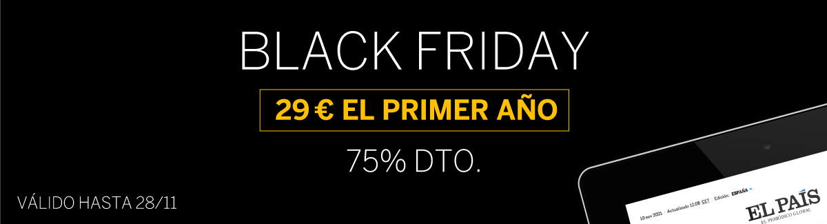 Black Friday - 75% de descuento - Válido hasta 28/11