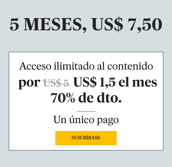 5 meses, US$ 7,50