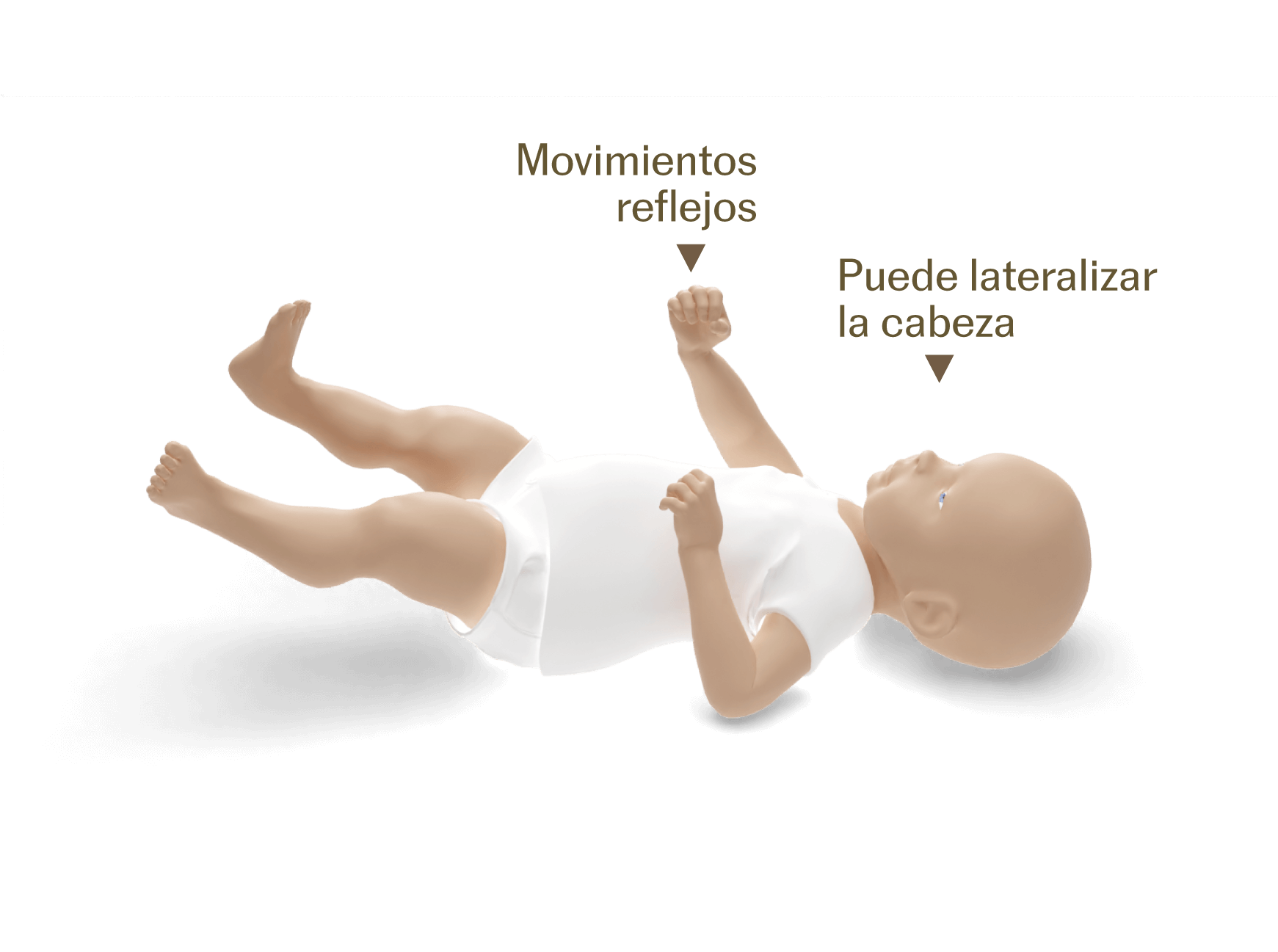 Puedo poner a mi bebé de 4 meses en el taca-taca?