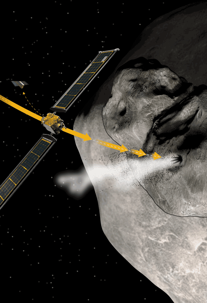 NASA set to crash DART probe into asteroid as test for future collisions |  Science & Tech | EL PAÍS English Edition