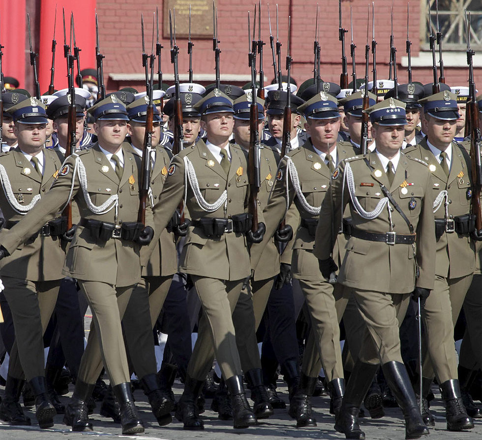 Парад в польше