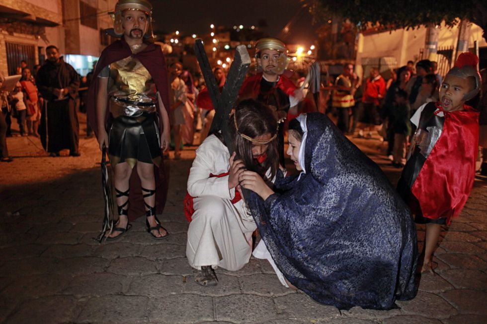 Vía crucis de Semana Santa