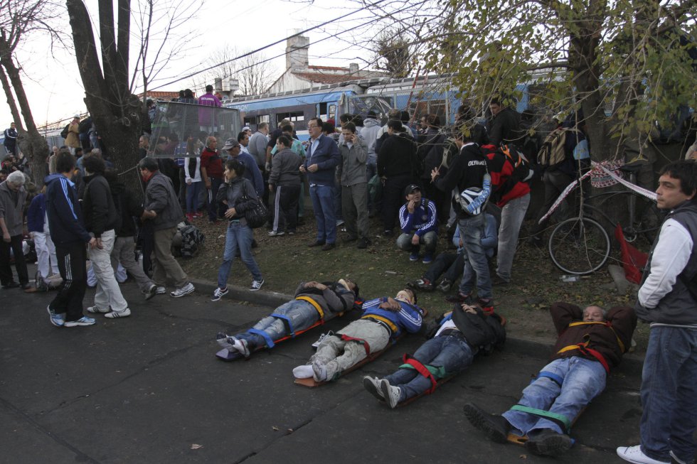 Fotos Choque de trenes en Buenos Aires Internacional EL PAÍS