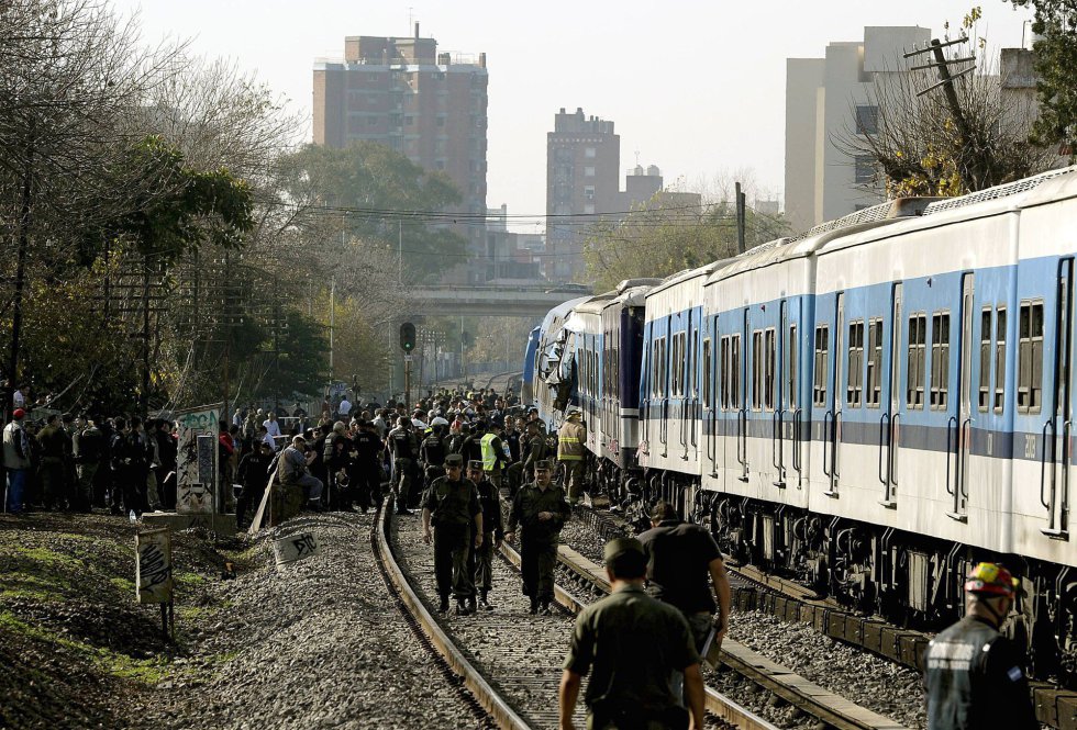 Fotos Choque de trenes en Buenos Aires Internacional EL PAÍS