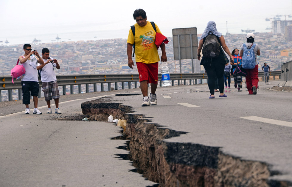 Fotos Evacuada la costa de Chile por un terremoto Internacional EL