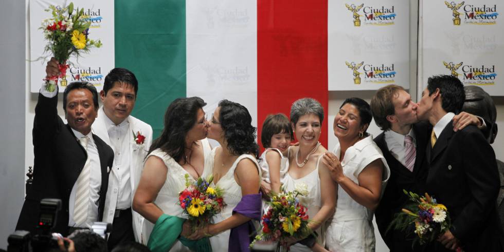 Resultado de imagen para matrimonios gay en MÃ©xico