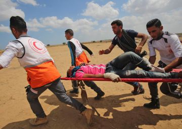 Al menos 18 muertos en las protestas en Gaza por el traslado de la Embajada de EE UU