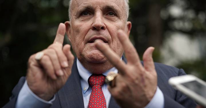 Rudy Giuliani, cerco al ministro de las sombras
