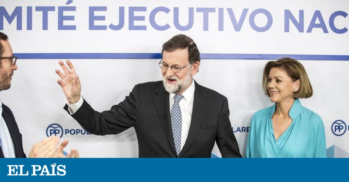 Mariano Rajoy steps down as president of the Popular Party