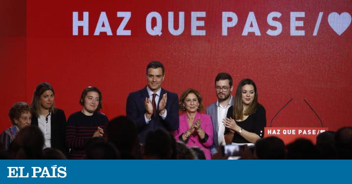 El Lema Para La Campaña Del 28 A Genera Controversia En El Psoe España El PaÍs 0853