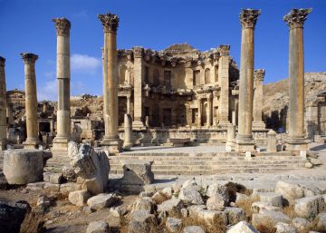 Apuñalados tres turistas mexicanos en unas ruinas romanas en Jordania