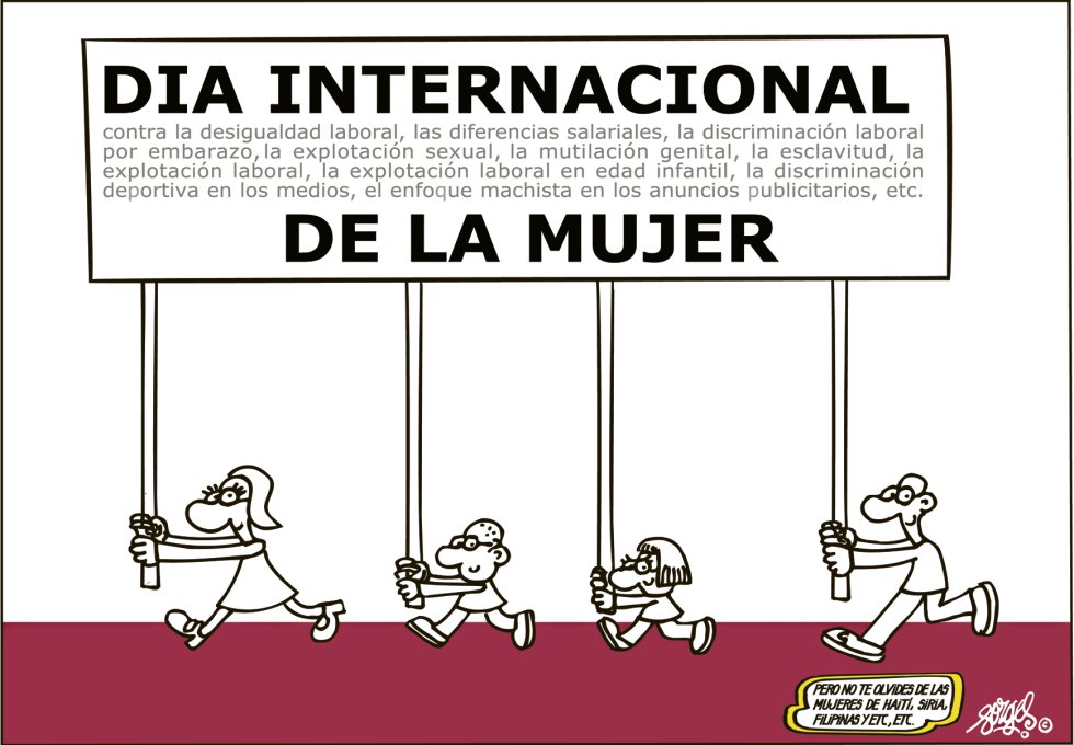 Viñeta publicada el 7 de marzo de 2014.