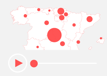 Casos confirmados de coronavirus en España y en el mundo