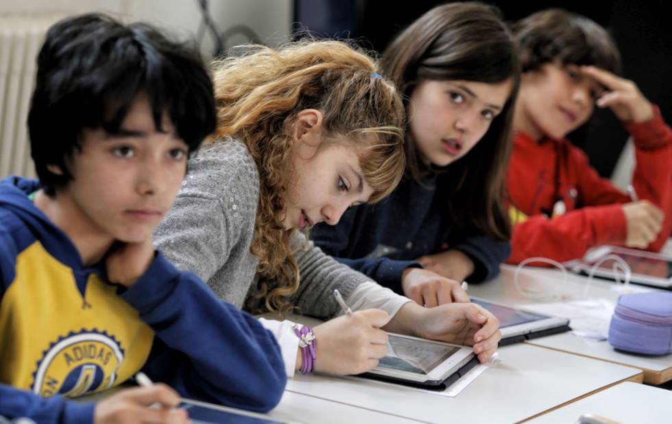 La escuela inteligente despega en España Tecnología EL PAÍS