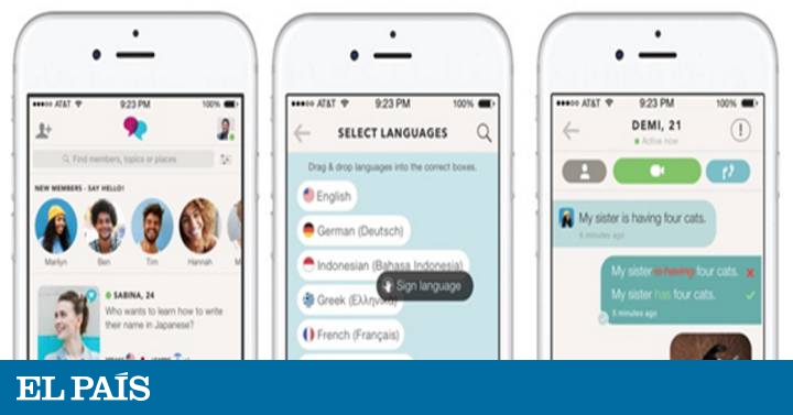 Cinco Apps Para Hacer Intercambio De Idiomas Tecnología