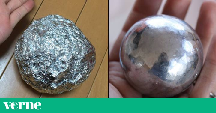 Necesitas unas ocho horas para hacer la bola de papel de aluminio perfecta | Verne PAÍS