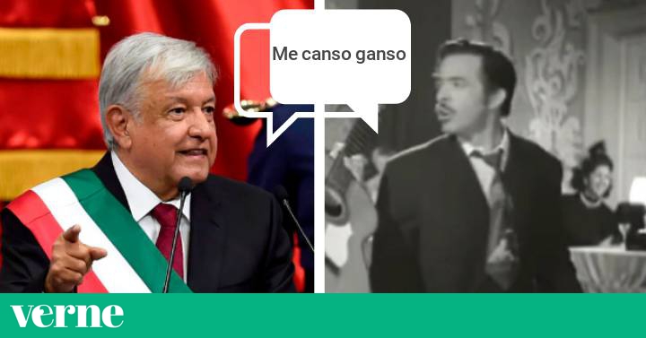 Me canso ganso”: López Obrador revive una frase de 'Tin Tán' | Verne México  EL PAÍS